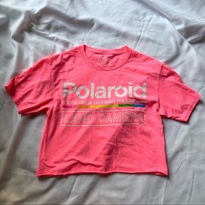 Polaroid Crop Top